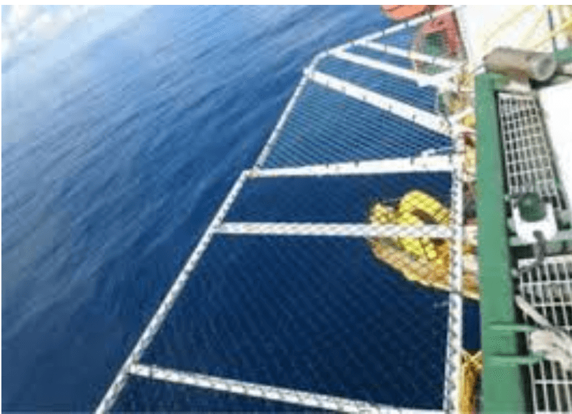 Helideck Perimeter Safety Net
